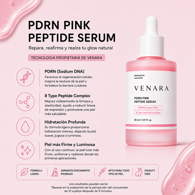 PDRN Pink Peptide Serum VENARA
